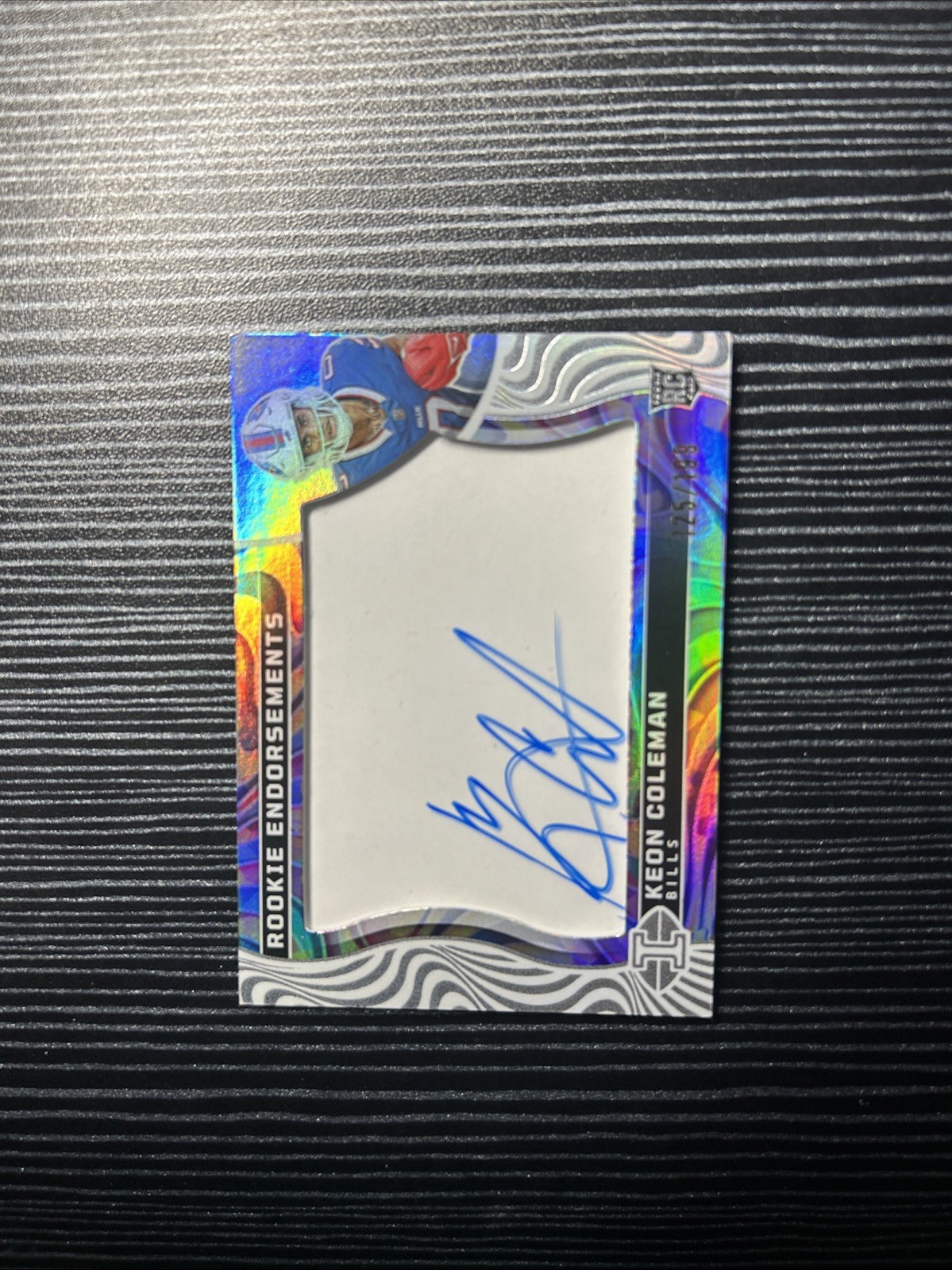 Keon Coleman Panini Illusions Rookie Endorsements Autographs #REKCN Base