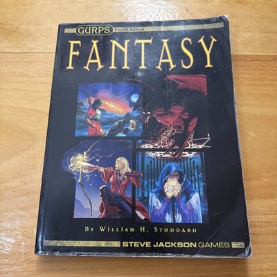 Steve Jackson Games GURPS Fantasy Fourth Edition by William H. Stoddard (2004)