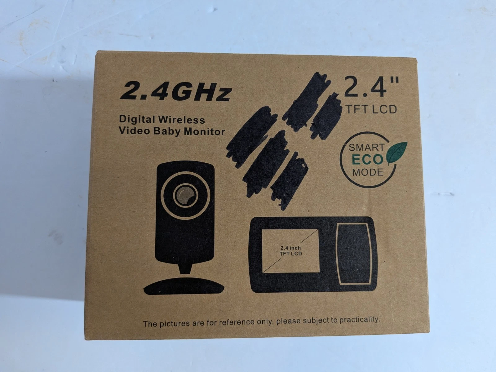 Digital Wireless Video Baby Monitor Baby Camera 100' 2.4 GHZ LCD Screen New