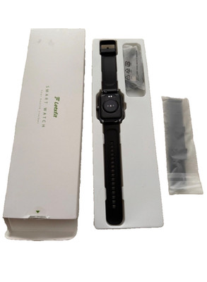LetsFit Smart Watch Health Tracker, Black Bezel+ Black Band| Brand New ￼