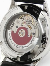 ORIS WATCH ARTLIER S 01 733 7762 4054-07 5 20 69FC AUTOMATIC SEE-THROUGH BACK SS 4