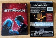 Starman Steelbook 4K UHD Blu-ray Ltd Ed John Carpenter Jeff Bridges Sony Sci-fi