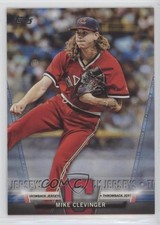 2018 Topps Salute Series 2 Throwback Jerseys Blue Mike Clevinger #S-21 3q5