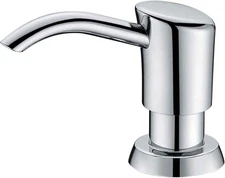 GAGALIFE Built in Sink Soap Dispenser or Lotion for Kitchen Chrome 