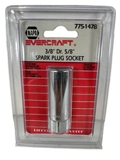 NEW OLD STOCK  NAPA. Evercraft  3/8" DR   5/8" Spark Plug Socket