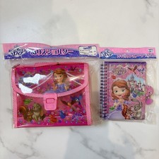 Nuevo y sin abrir Little Princess Sofia Juego de 2 Piezas Colorear Hombro y Cuaderno