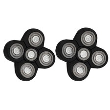 Replacement Shaver Heads Blades Compatible with Freebird Pack of Black