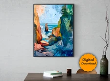 Digital Image Picture Wall art Beautiful Scenery for living and bed room A-25