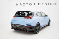 Diffusor Flaps Passend FüR Hyundai Veloster N Mk2 Schwarz Matt