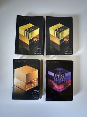 Shiseido Zen Limited Edition Parfum 4 Samples New