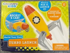 NIOB Discovery Kids Build Your Own Turbo Launch Rocket & Car  kit