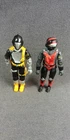 2 1986 GI Joe BATS Cobra Battle Android Trooper Strato Viper Action Figure Lot