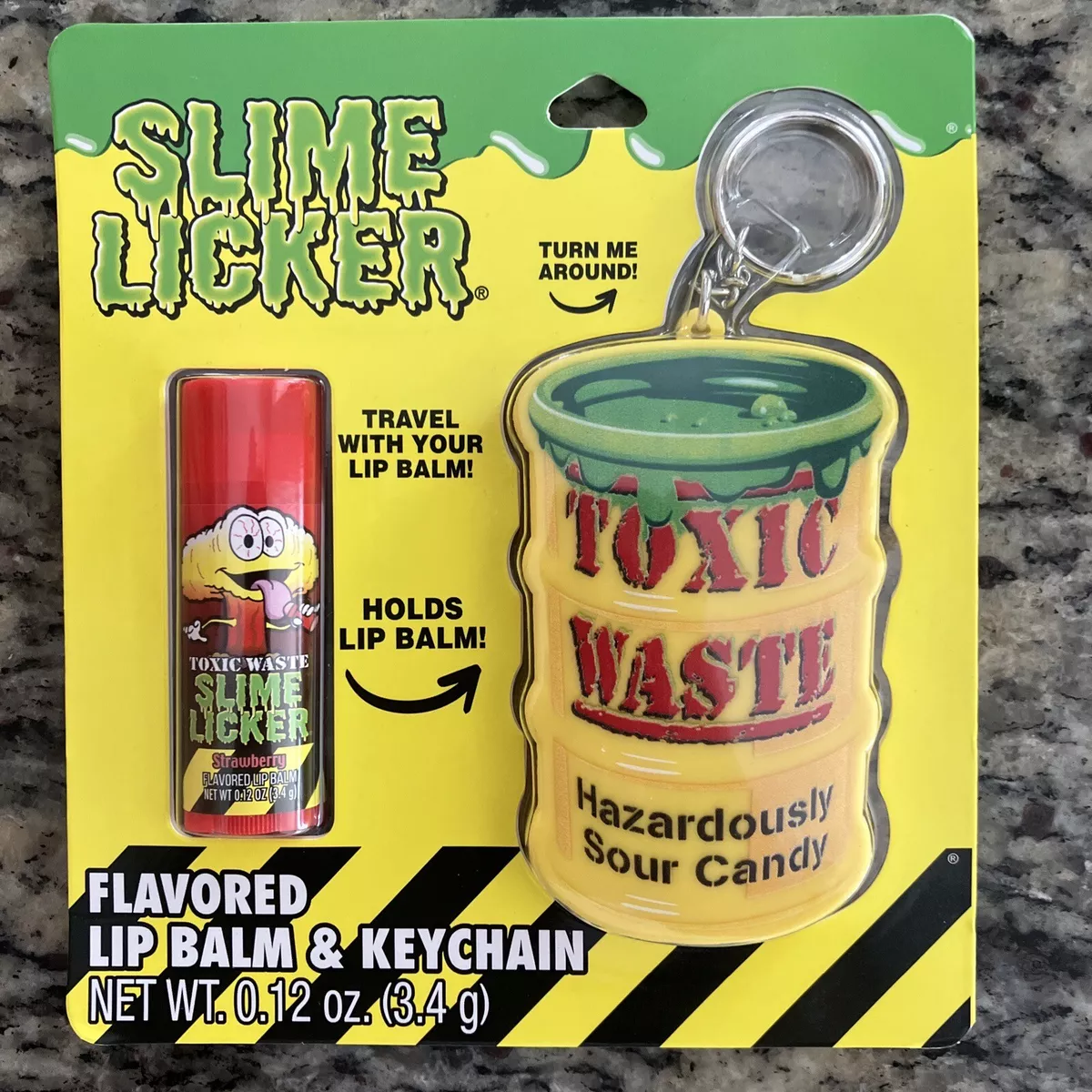 Toxic Waste Slime Licker Lip Balm, 0.67 Oz.