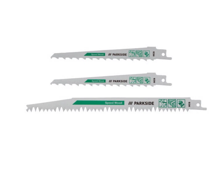Parkside Green Wood Saw Blade Set For Parkside Sabre Saw Lidl 1st Class