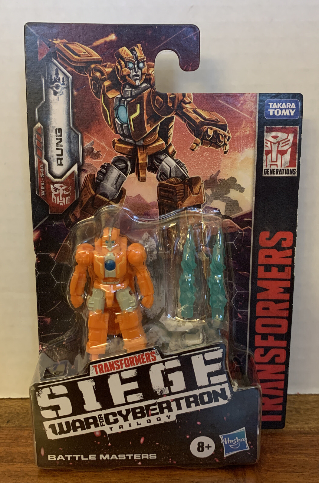 2019 Transformers War for Cybertron Siege Battle Masters - WFC-S45 RUNG