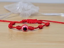 Evil Eye Knots Adjustable Good Luck Protection Bracelet