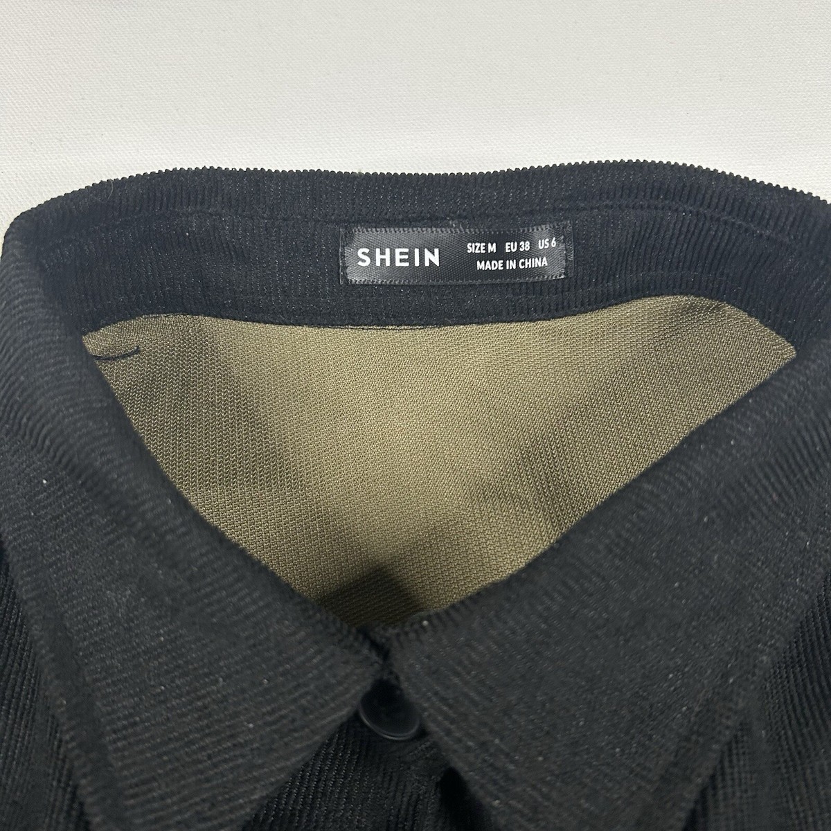 その他 TEN CORDUROY SHIRT BB L BACK NUMBER BUTTON DOWN SHIRT CORDUROY LONG SLEEVE M GREEN
