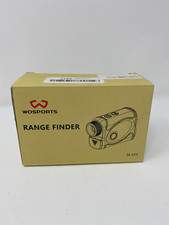 New White Wosport Golf Laser Range Finder With Case and Strap