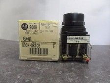 New Allen Bradley 800H-QRT06 Pilot Light Series F NIB