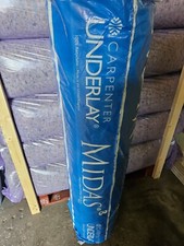 carpet underlay 8mm 10mm 12mm Branded Midas underlay, high quality FREE Delivery