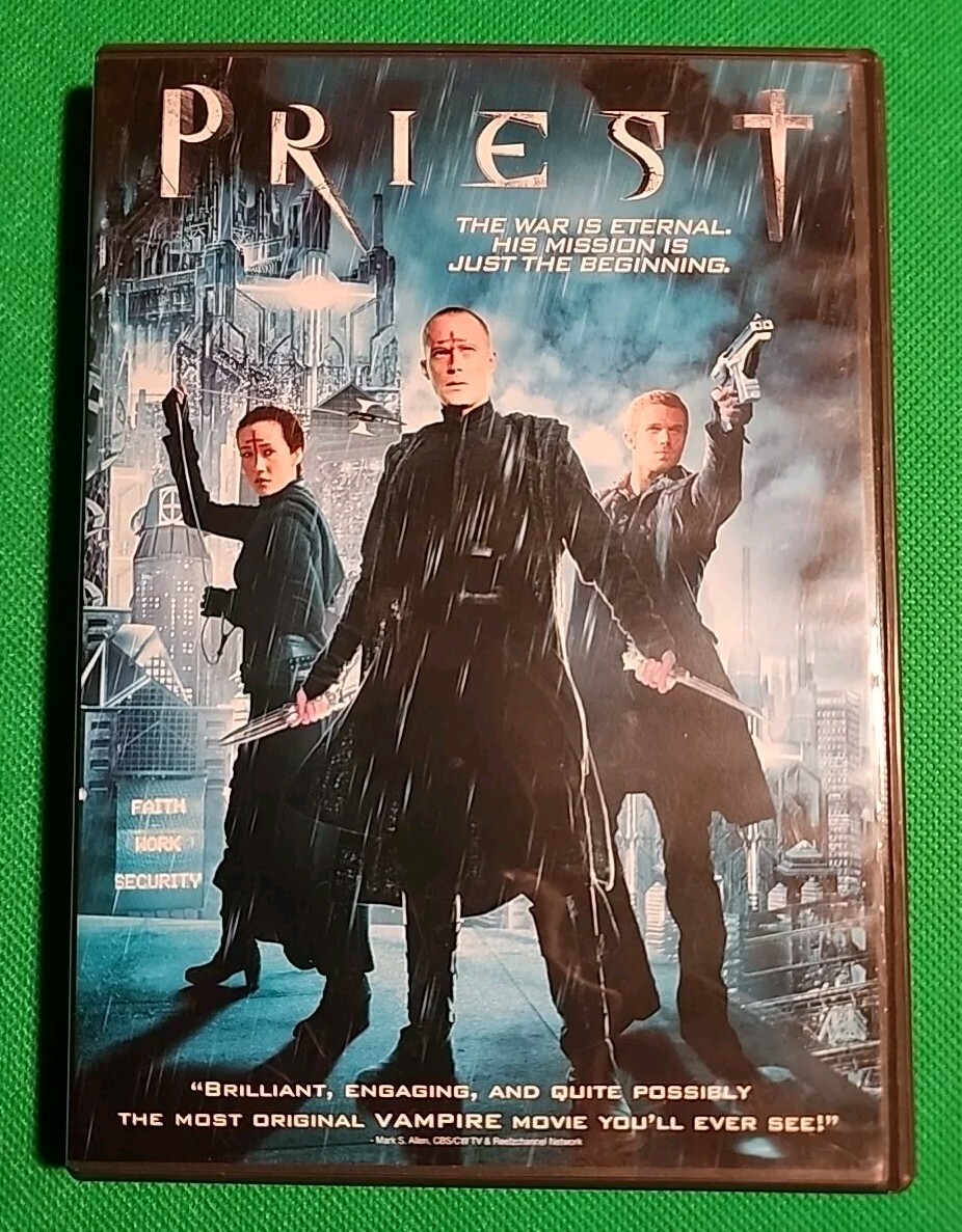 Priest (2011, Sony) DVD Widescreen Edition 43396384309| eBay