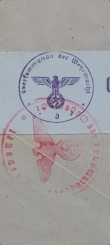 Ww2 GERMAN POSTAGE ENVELOPE AUTHENTIC CANCELLATION STAMP Ww2 HISTORICAL RESEARCH - Picture 9 of 16