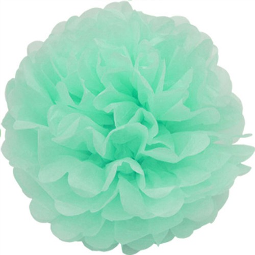 Papier Pompon 35cm PomPoms Bommel Kugel Seidenpapier Pom Deko Hängedeko Raumdeko - Bild 16 von 31