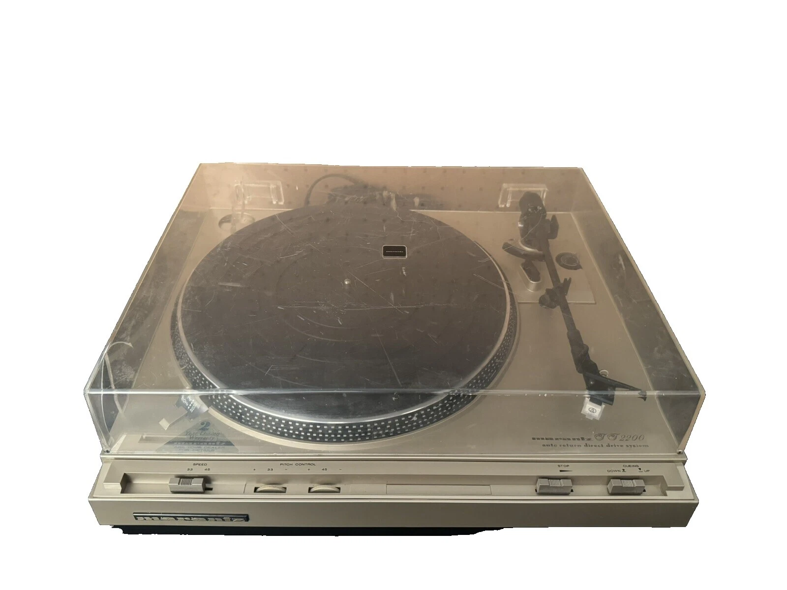 Marantz Direct Drive Home Audio Giradiscos tocadiscos &