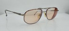 Vintage Silver Dollar Bristol Brown Gray Pilot Sunglasses Hong Kong FRAMES ONLY