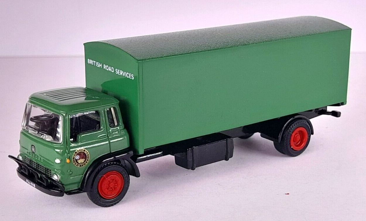 EFE 21701 Bedford TK 2 Axle Long Rigid Box Van - British Road Services - 1:76
