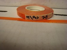 3M BRAND  4091 ORANGE ROLL REFLECTIVE TAPE 3/8" x 25' CUSTOM CUT