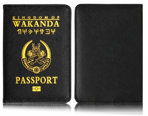 The Avenger Wakanda Hydra Hogwarts Passport Cover RFID Blocking Credit Card Case - Picture 14 of 43