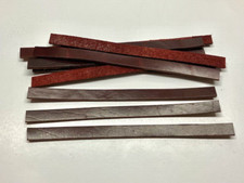 Leather Straps - Burgundy Latigo - 5/8" x 8" - Pack of 10 A100 