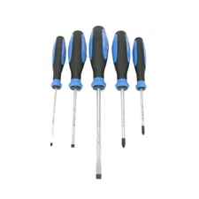Witte 670045 5 Piece Protop II Plus Slotted and Phillips Screwdriver Set