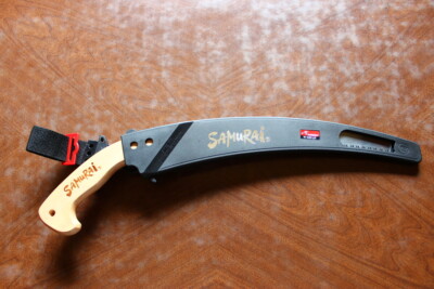 SAMURAI 330mm wooden handle pruning saw W-330-LH ICHIGEKI