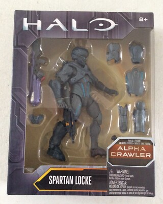 HALO ALPHA CRAWLER SPARTAN LOCKE ACTION FIGURE MIB SEALED NEW FREE SHIPPING 
