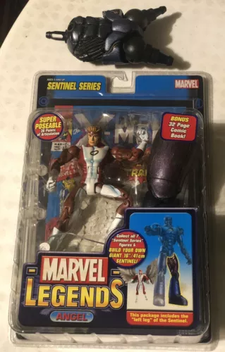Figura de acción ANGEL - Marvel Legends Toybiz Nuevo 2005 - Pieza adicional BAF