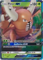 Pinsir GX 6/68 Hidden Fates Ultra Rare Holo