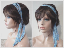 crochet-womans-handmade-gypsy-headband-hair-scarf-tie-mantra-blue-new