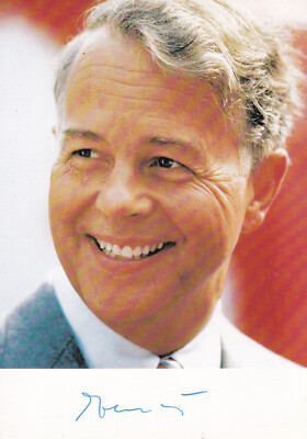 Autogramm - Dr. Ernst Albrecht (Politik)