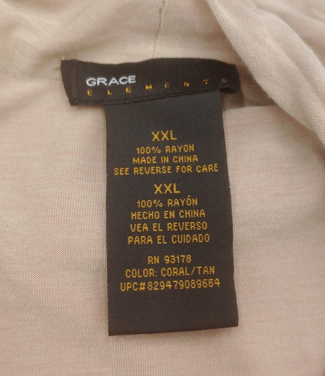 Grace Elements Layered Open Front Long Sleeve Lig… - image 6