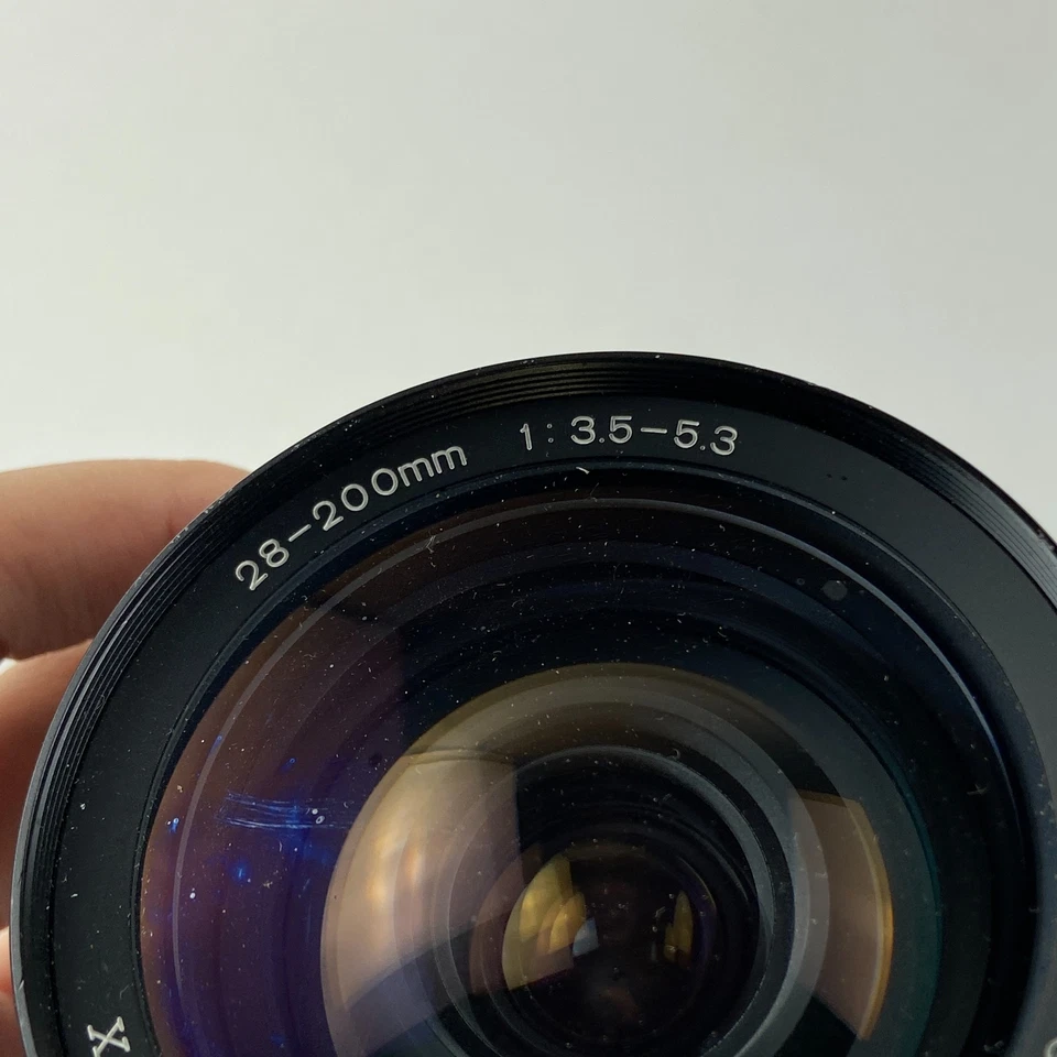 Tokina SZ-X 28-200mm Zoom Lens Black Manual-Focus 1:3.5-5.3 Canon FD for Cameras - Image 3 of 4