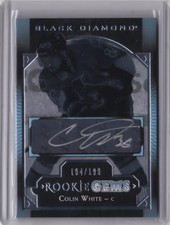 17/18 Black Diamond Rookie Gems Pure Black Auto #CW Colin White Senators /199