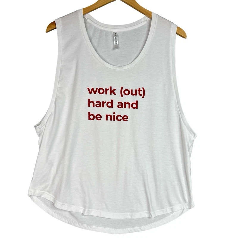 fabletics janis muscle work out hard and be nice relaxed fit tank-top
