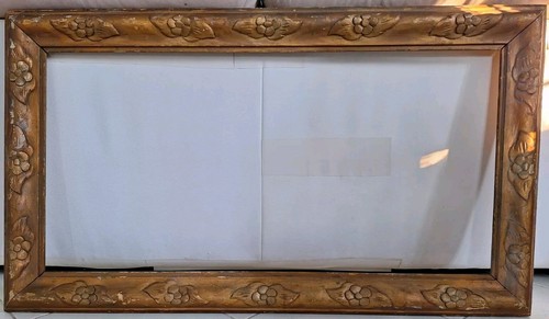 cadre ancien bois doré Grand Cadres Tableau, Photo Ou Encadrement Miroir - Imagen 3 de 20