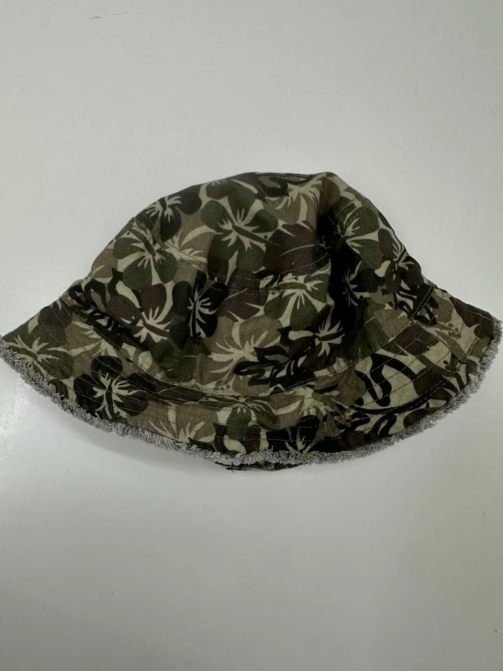 Sombrero cubo bebé jumping beans talla 6-18 meses camuflaje hawaiano con correa Foto 2 de 4