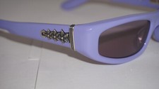 Chrome Hearts RARE Sunglasses ROLLER Purple Mirror 55 18 130