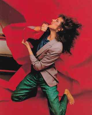 Carly Simon, New York, 1980 - Miniature Poster/Book Clipping