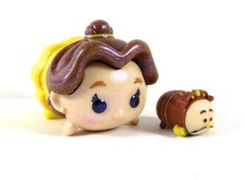 Disney Tsum Tsum Story Set Shimmer Series 1 Belle  Cogsworth Figure NEW