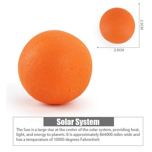 9pz/Set Simulazione Il Sistema Solare Pianeta Cosmico S5W7 N Universo Modello X0 S8O5 - Foto 8 di 16